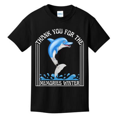 Winter The Dolphin Winter The Dolphin Kids T-Shirt