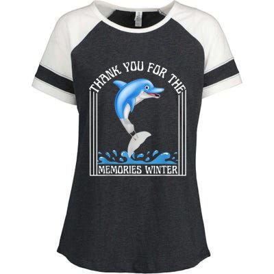 Winter The Dolphin Winter The Dolphin Enza Ladies Jersey Colorblock Tee