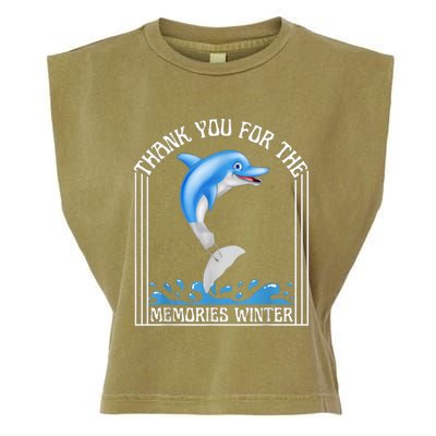 Winter The Dolphin Winter The Dolphin Garment-Dyed Women's Muscle Tee