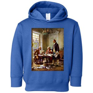 Writing The Declaration Of Independence Meaningful Gift Toddler Hoodie