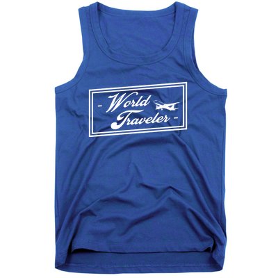 World Tourism Day Travel Makes You Richer Like This Traveler Gift Tank Top