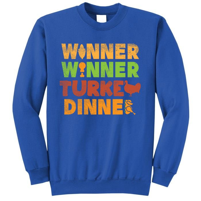 Winner Turkey Dinner Funny Thanksgiving Gamble Gambler Gift Great Gift Sweatshirt