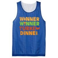 Winner Turkey Dinner Funny Thanksgiving Gamble Gambler Gift Great Gift Mesh Reversible Basketball Jersey Tank