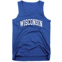 Wisconsin Throwback Design Classic Tank Top