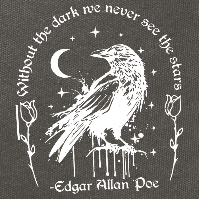 Without The Dark We Never See The Stars Teacher Funny Cotton Canvas Backpack