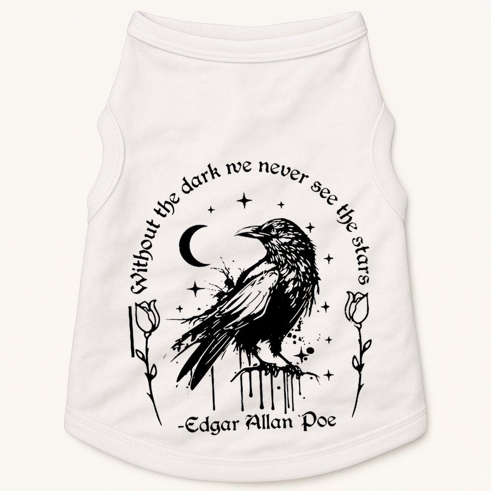 Without The Dark We Never See The Stars Teacher Funny Doggie Tank