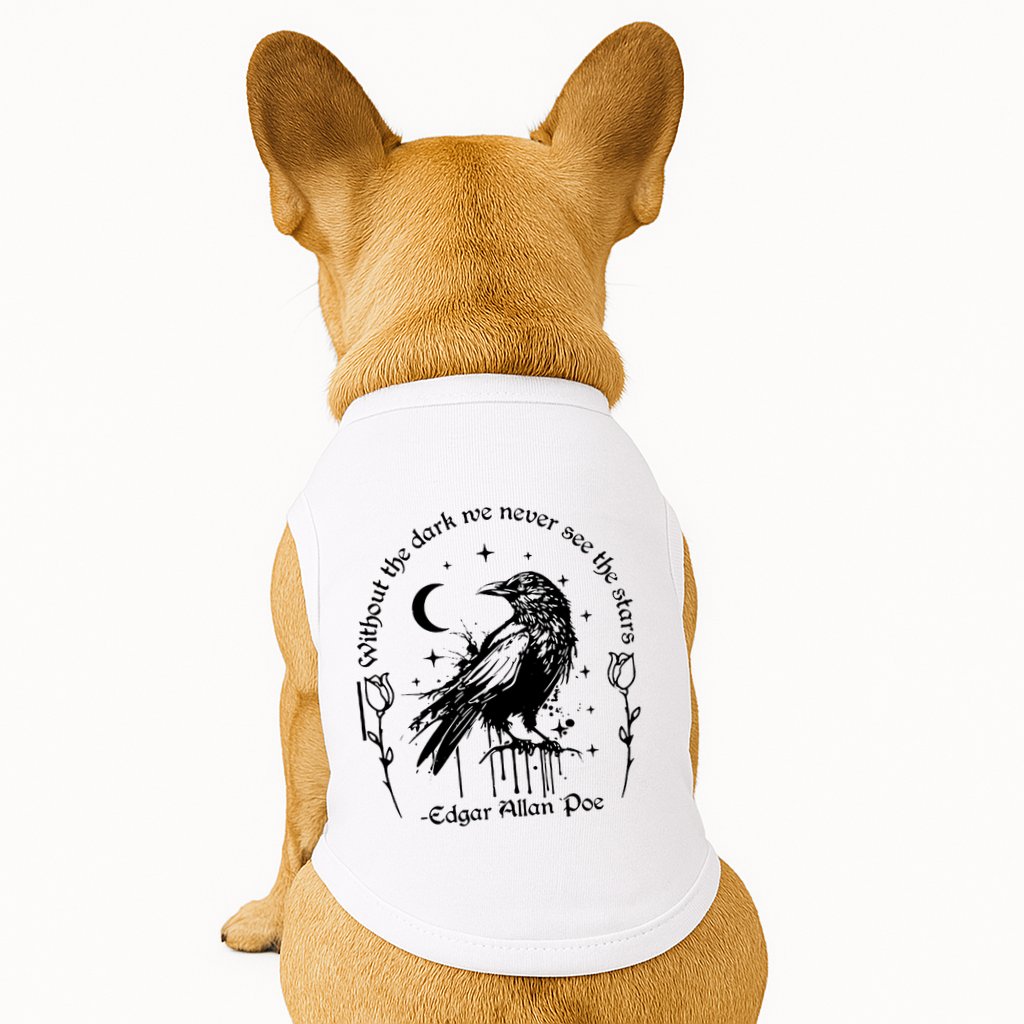 Without The Dark We Never See The Stars Teacher Funny Doggie Tank