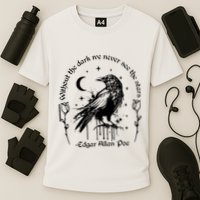 Without The Dark We Never See The Stars Teacher Funny Cooling Performance Crew T-Shirt