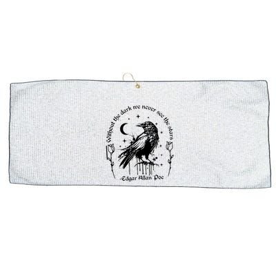 Without The Dark We Never See The Stars Teacher Funny Large Microfiber Waffle Golf Towel