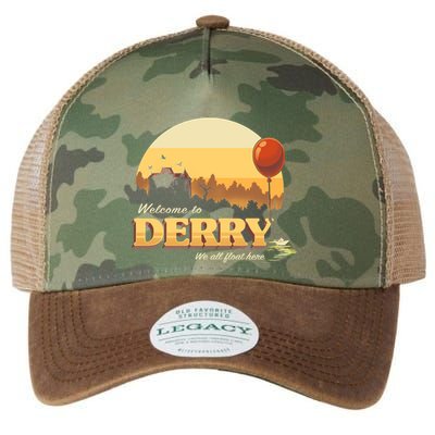 Welcome To Derry It Terror Movie Book Horror Killer Clown Legacy Tie Dye Trucker Hat
