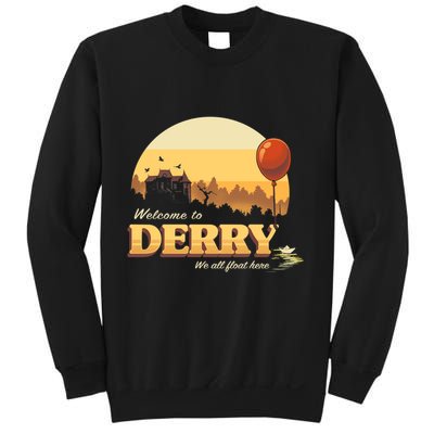 Welcome To Derry It Terror Movie Book Horror Killer Clown Sweatshirt