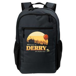 Welcome To Derry It Terror Movie Book Horror Killer Clown Daily Commute Backpack