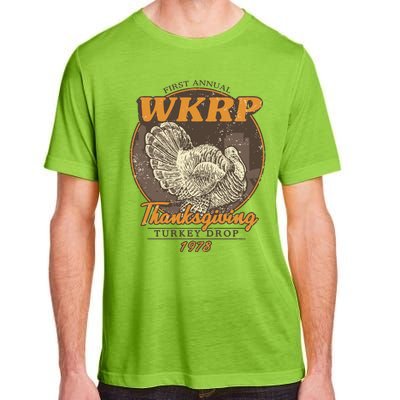 Wkrp Turkey Drop Adult ChromaSoft Performance T-Shirt