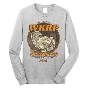 Wkrp Turkey Drop Long Sleeve Shirt