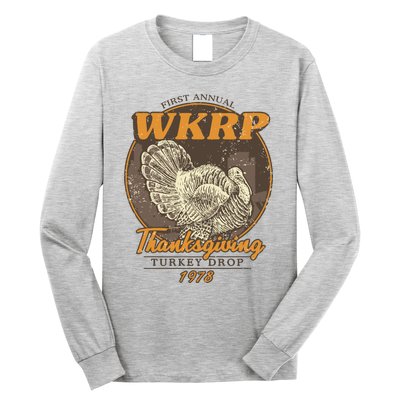 Wkrp Turkey Drop Long Sleeve Shirt