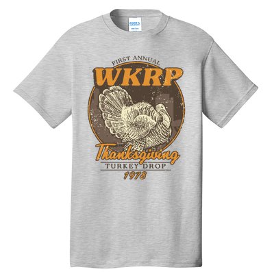 Wkrp Turkey Drop Tall T-Shirt