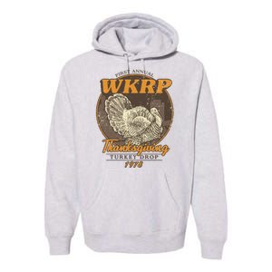 Wkrp Turkey Drop Premium Hoodie