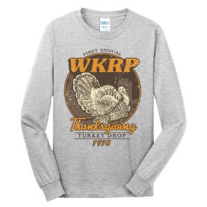 Wkrp Turkey Drop Tall Long Sleeve T-Shirt