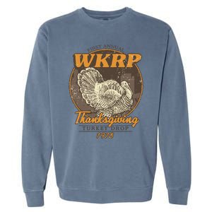 Wkrp Turkey Drop Garment-Dyed Sweatshirt