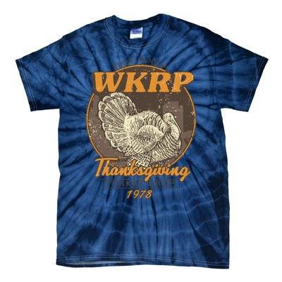 Wkrp Turkey Drop Tie-Dye T-Shirt