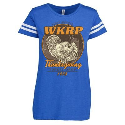 Wkrp Turkey Drop Enza Ladies Jersey Football T-Shirt