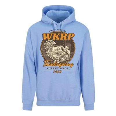 Wkrp Turkey Drop Unisex Surf Hoodie