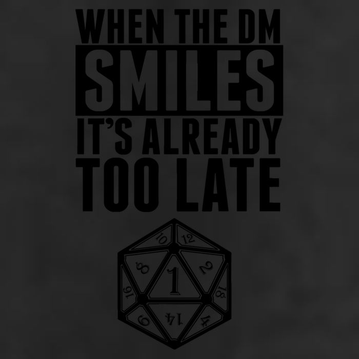 When The Dm Smiles.. It&X27;S Already Too Late Garment-Dyed Fleece Hoodie