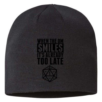 When The Dm Smiles.. It&X27;S Already Too Late Sustainable Beanie