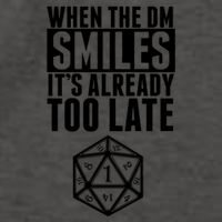 When The Dm Smiles.. It&X27;S Already Too Late Vector Backpack