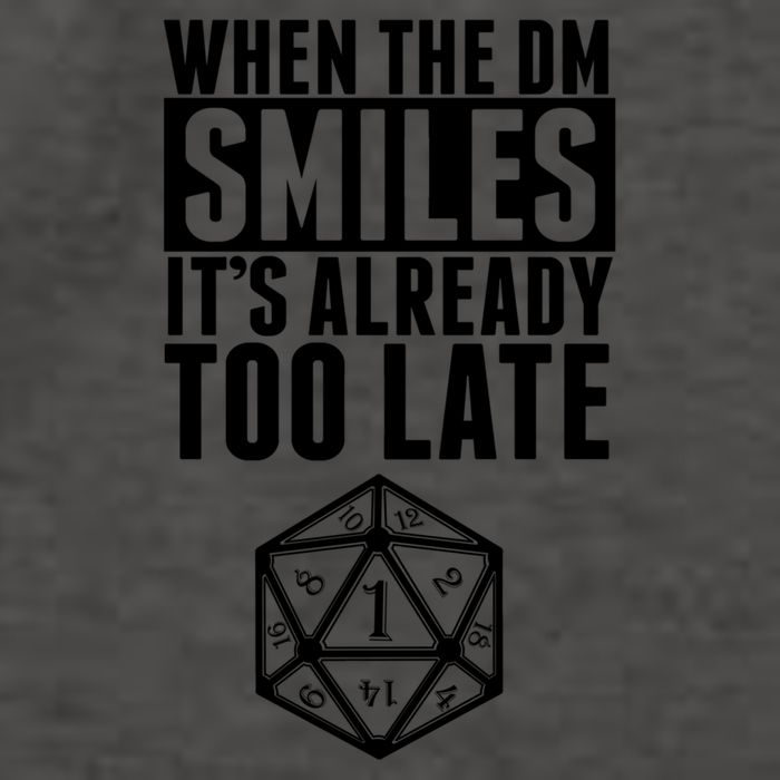 When The Dm Smiles.. It&X27;S Already Too Late Vector Backpack