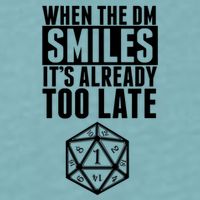 When The Dm Smiles.. It&X27;S Already Too Late Sueded Cloud Jersey T-Shirt