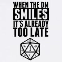 When The Dm Smiles.. It&X27;S Already Too Late Garment-Dyed Sweatshirt