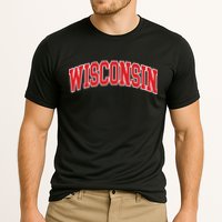 Wisconsin Throwback Design Classic Cooling Performance Crew T-Shirt