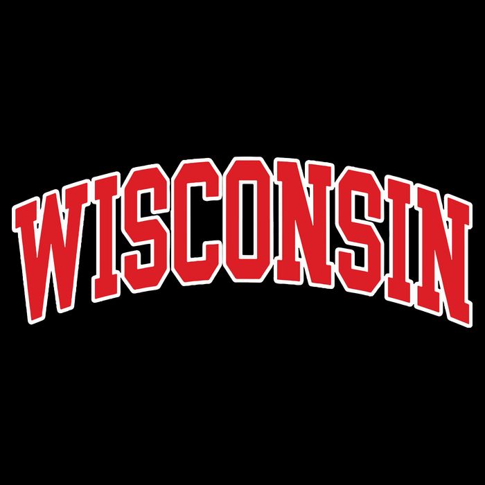 Wisconsin Throwback Design Classic Cooling Performance Long Sleeve Crew