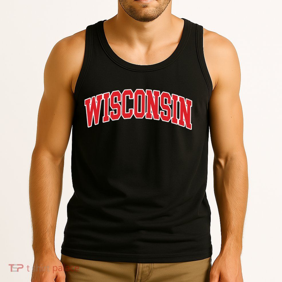 Wisconsin Throwback Design Classic Tank Top