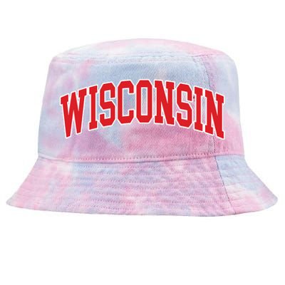 Wisconsin Throwback Design Classic Tie-Dyed Bucket Hat