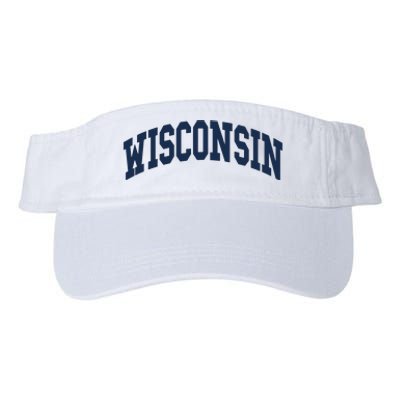 Wisconsin Throwback Design Classic Valucap Bio-Washed Visor