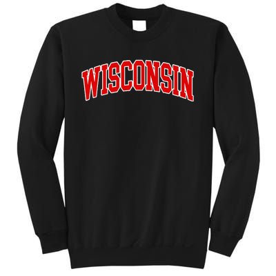 Wisconsin Throwback Design Classic Sweatshirt