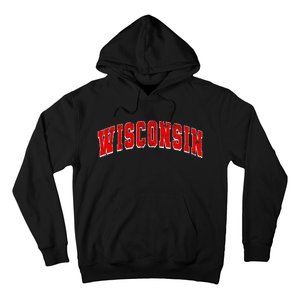 Wisconsin Throwback Design Classic Hoodie