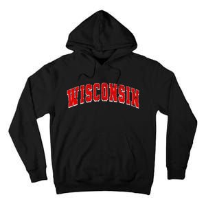 Wisconsin Throwback Design Classic Tall Hoodie