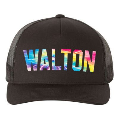 Walton Tie Dye Yupoong Adult 5-Panel Trucker Hat