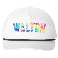 Walton Tie Dye Snapback Five-Panel Rope Hat