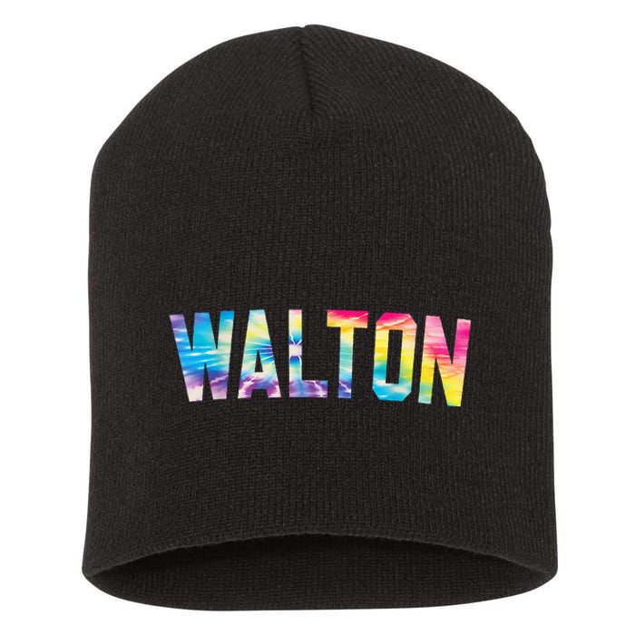 Walton Tie Dye Short Acrylic Beanie