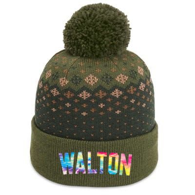 Walton Tie Dye The Baniff Cuffed Pom Beanie