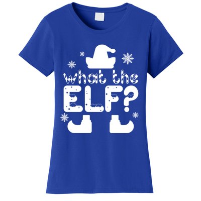 What The Elf Funny Christmas Gift Women's T-Shirt