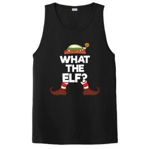 What The Elf Christmas Family Matching Confused Elf Costume Great Gift PosiCharge Competitor Tank