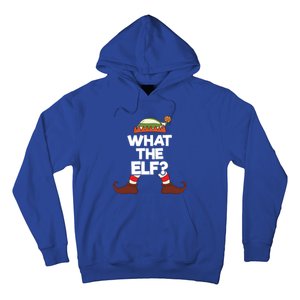 What The Elf Christmas Family Matching Confused Elf Costume Great Gift Hoodie