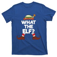 What The Elf Christmas Family Matching Confused Elf Costume Great Gift T-Shirt