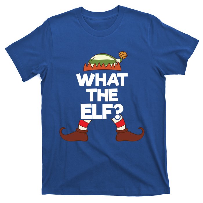 What The Elf Christmas Family Matching Confused Elf Costume Great Gift T-Shirt