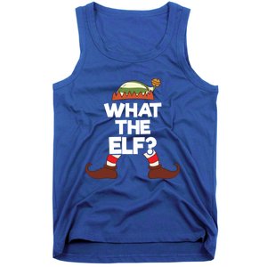 What The Elf Christmas Family Matching Confused Elf Costume Great Gift Tank Top